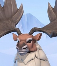 オオツノジカ